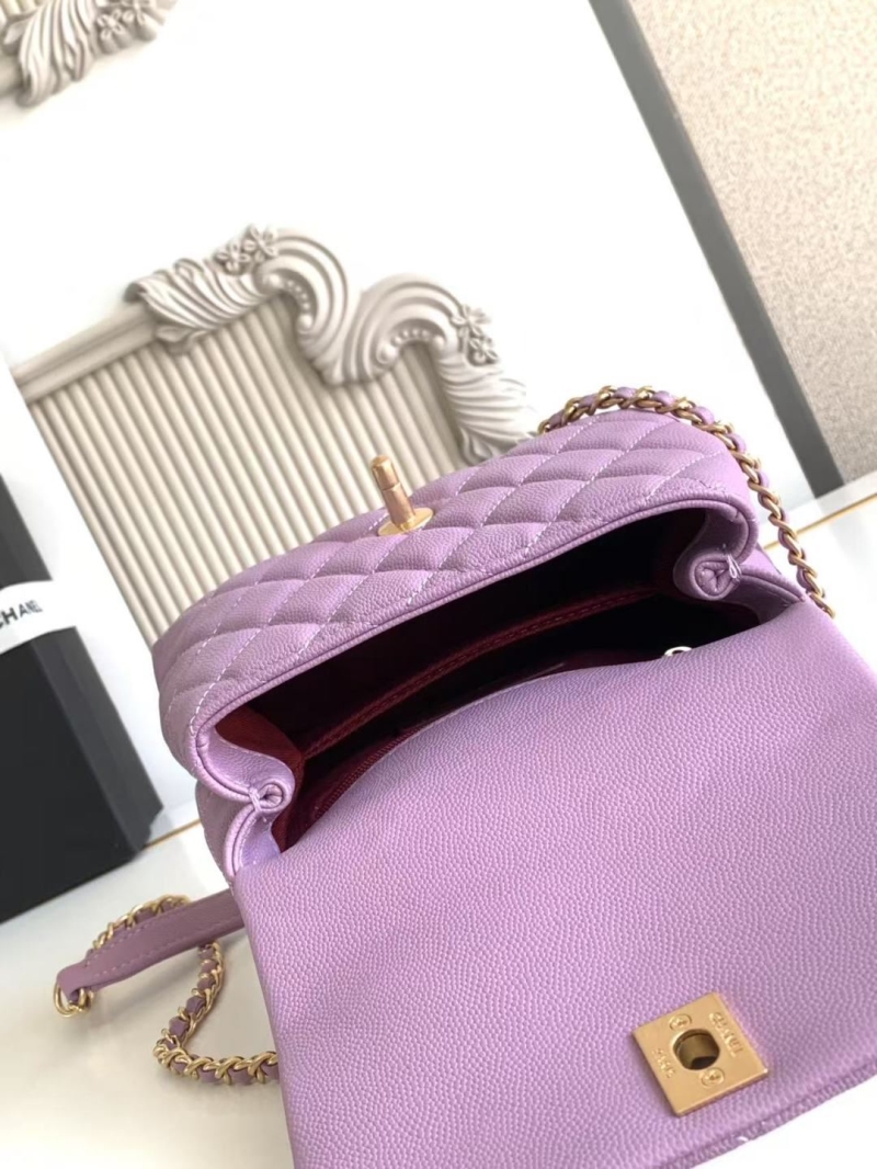 Ch**el top handle bags